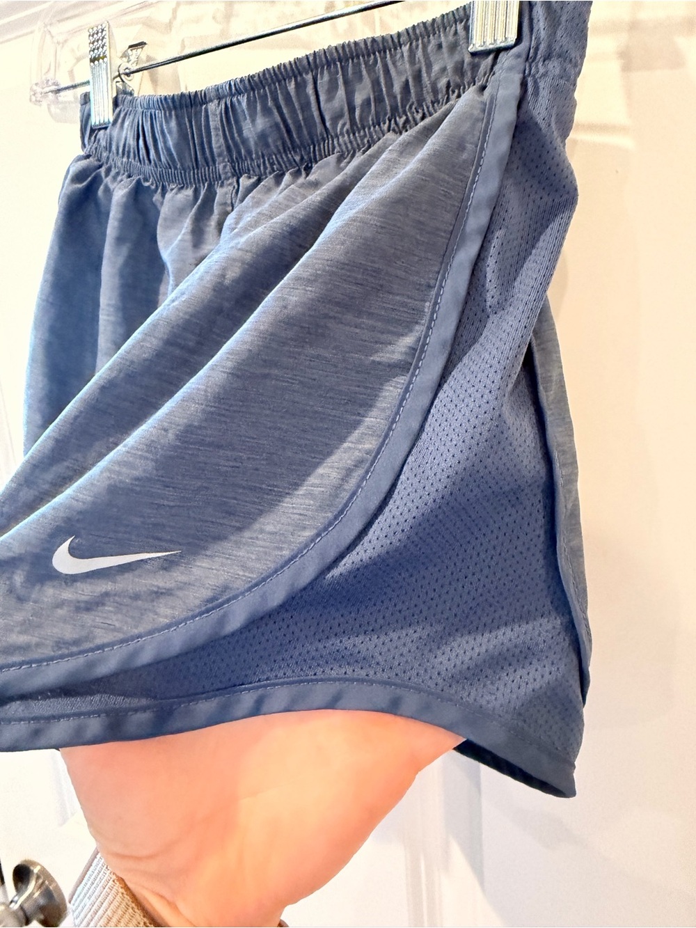 Nike Dri-Fit Blue Athletic Running Shorts Size XS - Picture 3 of 4